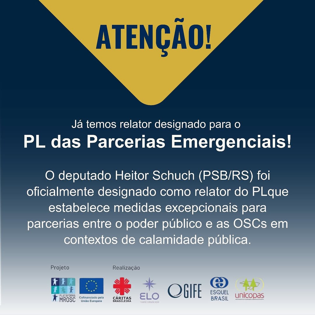 Parcerias emergenciais com OSCs: mais agilidade para salvar vidas em calamidades image